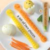 Creative Scalloped Flower Egg Slicer, Multi-Purpose DIY Kitchen Camping Cutter, Perfect Gift for Mother
