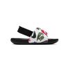 Nike Kawa Slide Low Top Toddler Shoes Black White Infant And Toddler CW3360-010