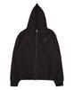 The Coldest Moment Tcm Stripe Hooded Zip-Up (Charcoal/Burgundy)