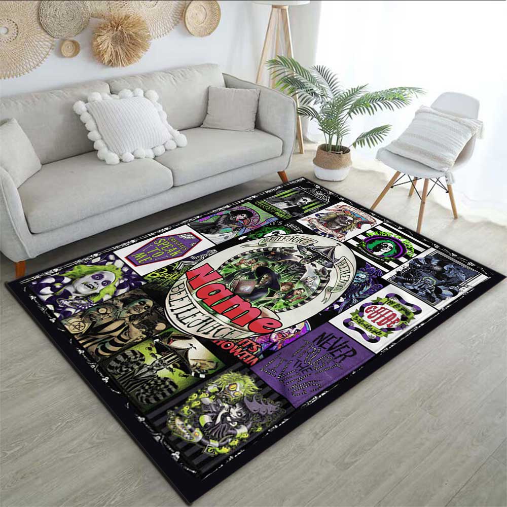 Warnermedia (23) Customize your name rug, office chair cushion, home bedroom living room gift.