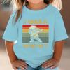 Kids Seven Year Old Cotton T-shirt Tops I Was 6 Now I'm 7 Birthday Funny 7th B-day Gift for Boy 67 Meme Birthday Cotton Tee