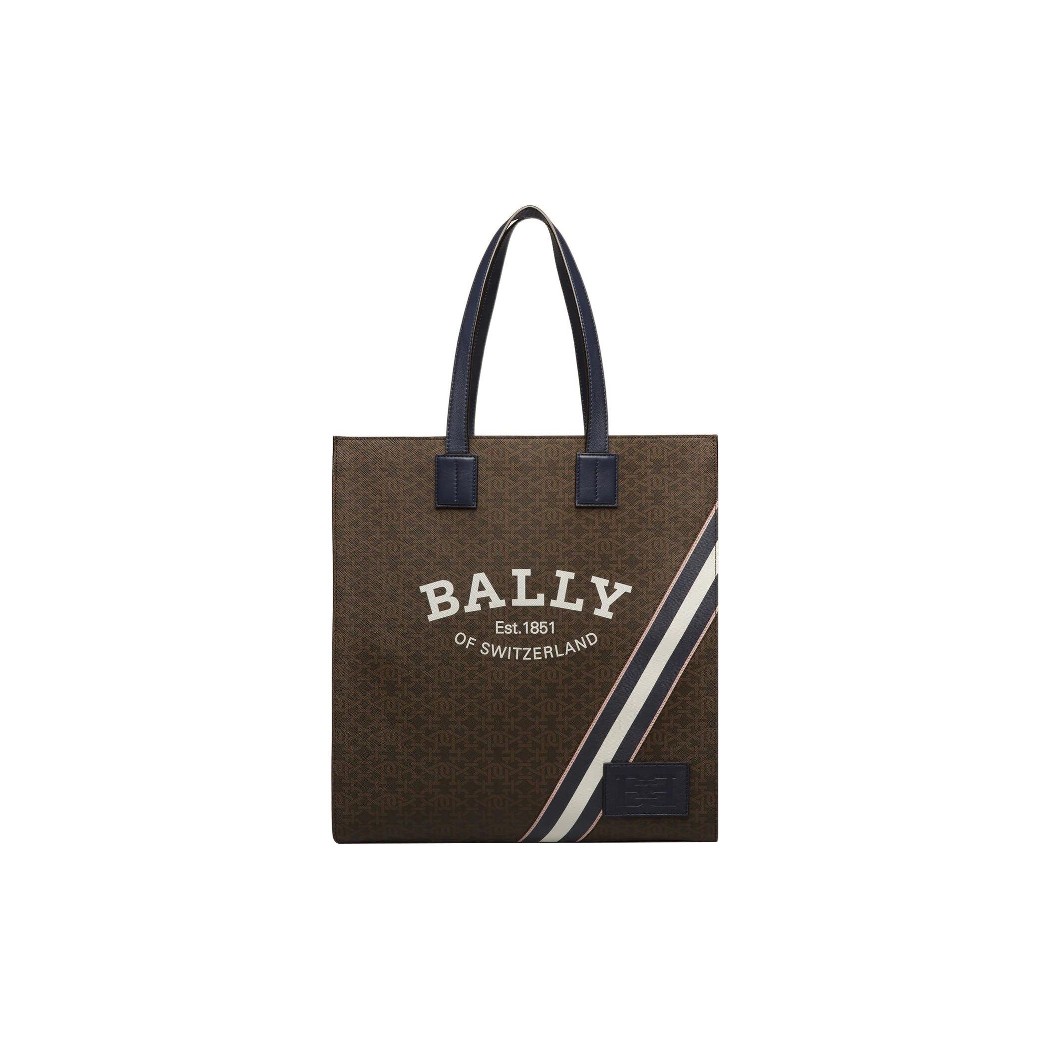

Bally Crystalia Commuter Fashion Classic Monogram Print Tote Bag Women Tote Bags Brown 6301348 Basic Set (Bag+Dust Bag)