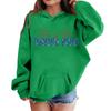 Kids' Fashion Printed Pullover Casual Long-Sleeve Crewneck Hoodie Top