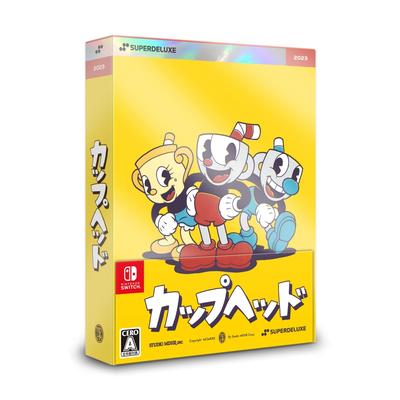 Cuphead -Switch [Bonus] Retro Style Sticker Set, DL Code ([The Delicious Last Course] Original Soundtrack), Luxury Reversible Jacket Included