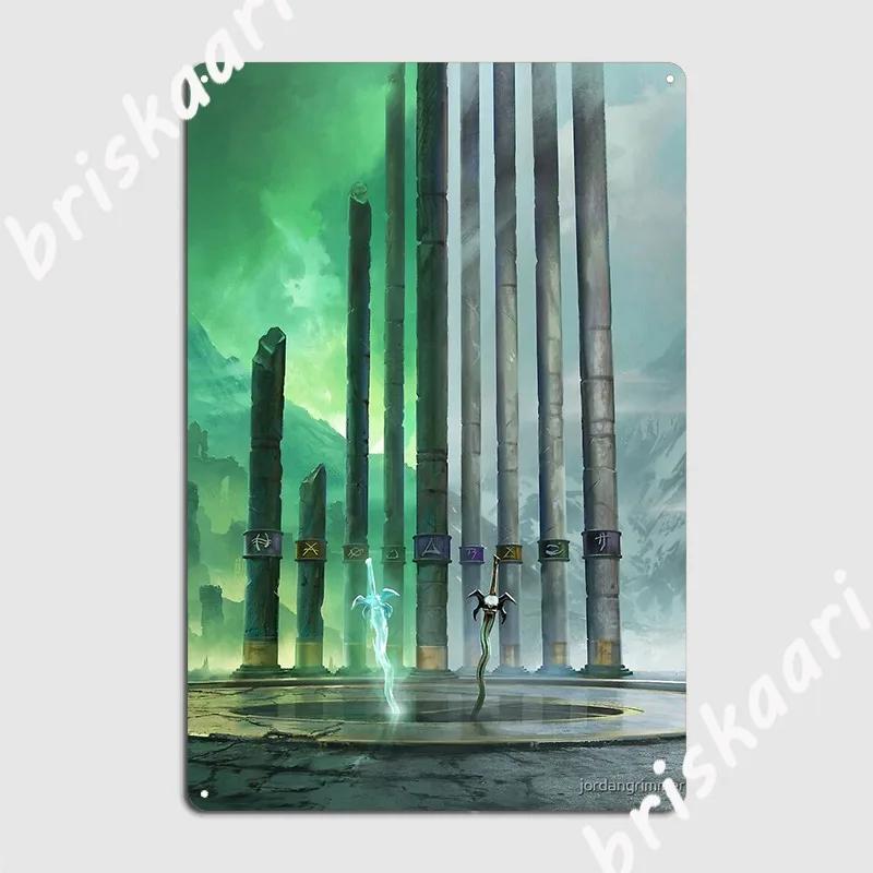 

Legacy Of Kain The Pillars Metal Plaque Poster Plaques Cinema Garage Home Retro Tin Sign Poster 20x30cm