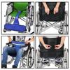 Adjustable Wheelchair Anti-Fall Belt with Padded Cushion, Secure & Comfortable Harness to Prevent Sliding, Easy to Use