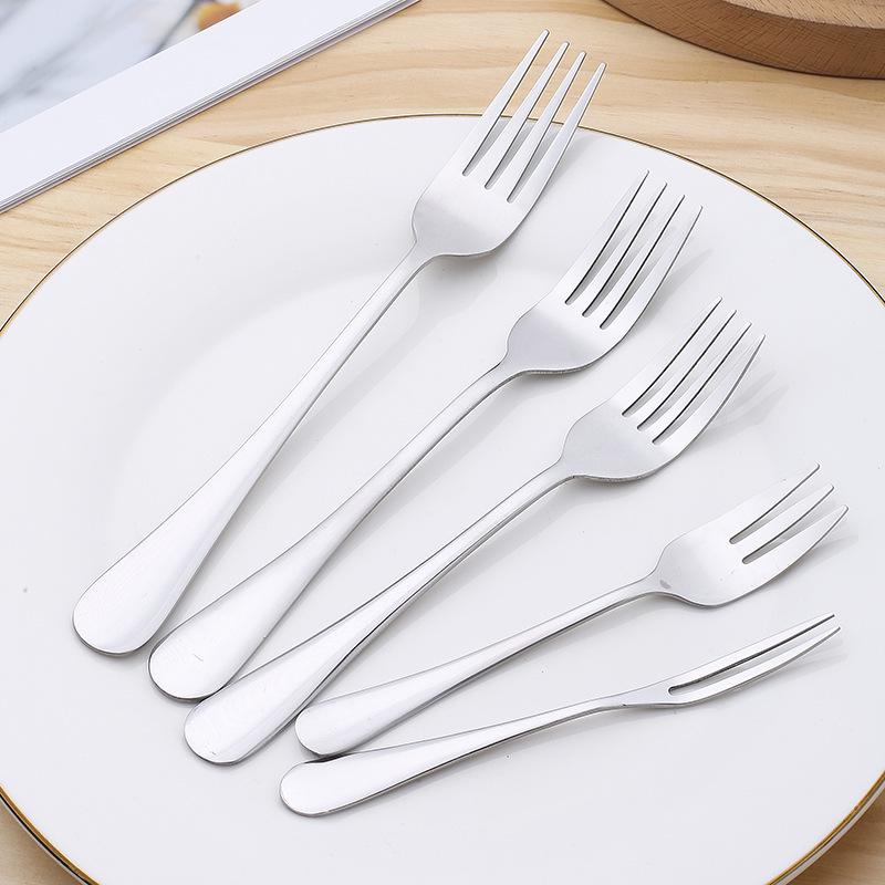 In-Stock Western Steak Knife & Fork Set - Professional Stainless Steel, Light Luxury, Disassemblable.