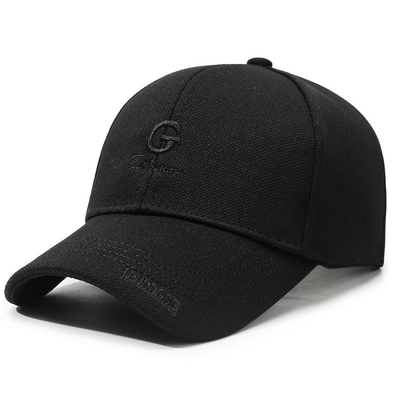 

Baseball Cap Men Women Embroidered Letter Sun Protection Adjustable Outdoor Casual Sports Hat чёрный