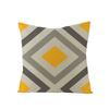 Modern Minimalist Style Linen Pillowcase Household Goods Soft-decorative Sofa Pillowcase Geometric Abstract Pillowcase
