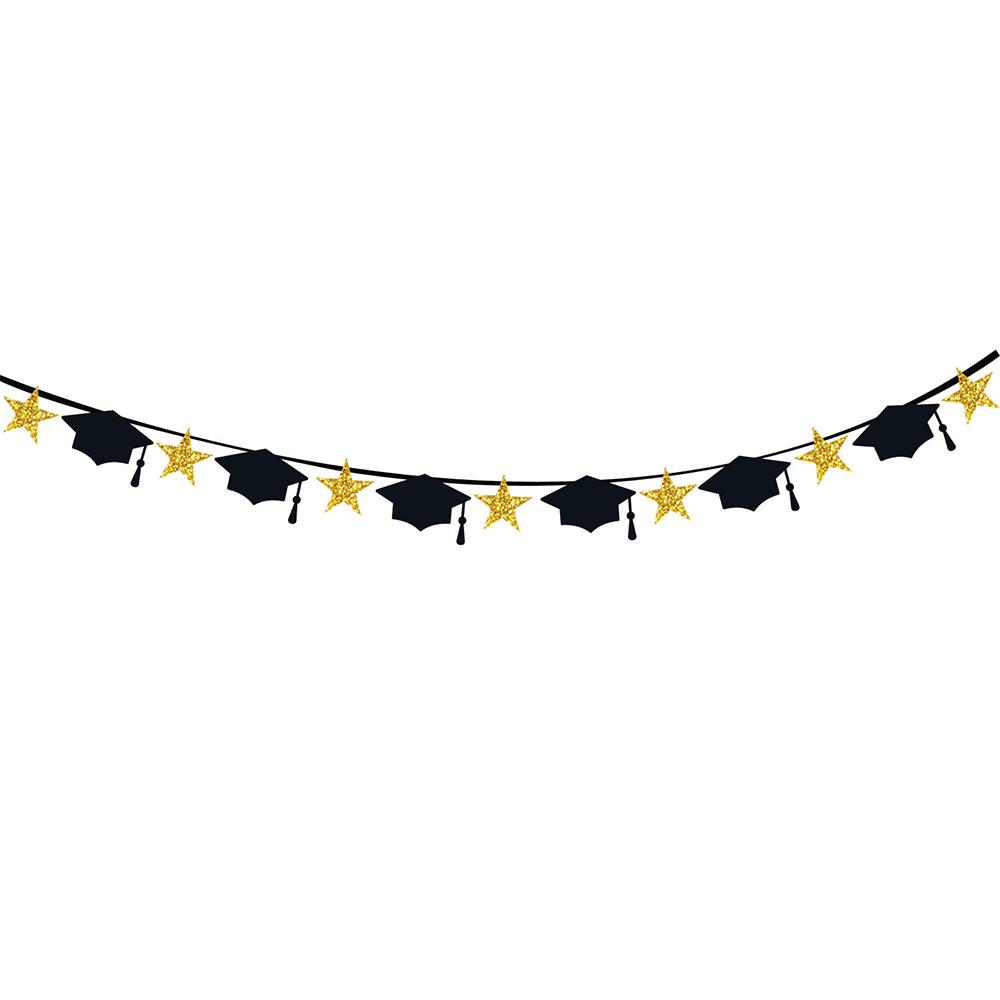 

New 4Pcs Graduation Banner, We Are So Proud Of You Graduation Banner Bunting Set