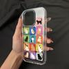Cute Cats Shockproof Phone Case for Iphone 17 Pro Max 16 Plus 15 14 13 11 Silicone Back Cover for Iphone 12 Xr Xs X Bumper Shell