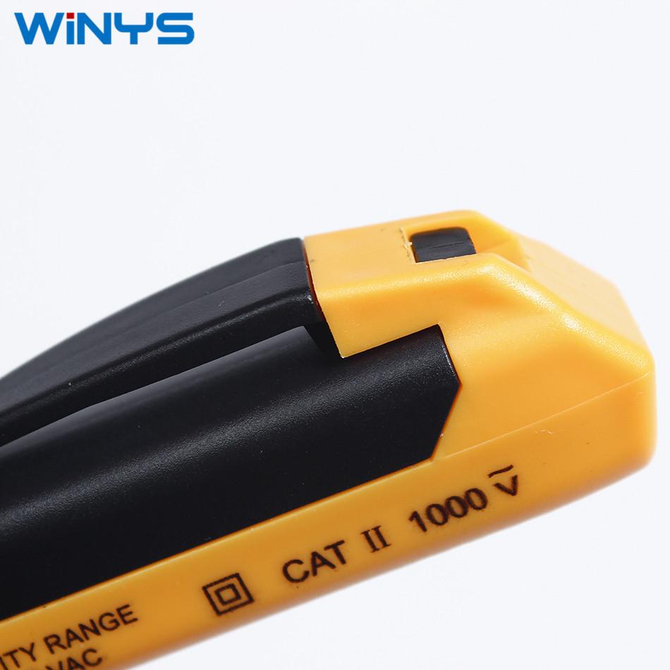 

1AC-D Non-contact Safety Induction Digital Display Household Voltage Tester білий