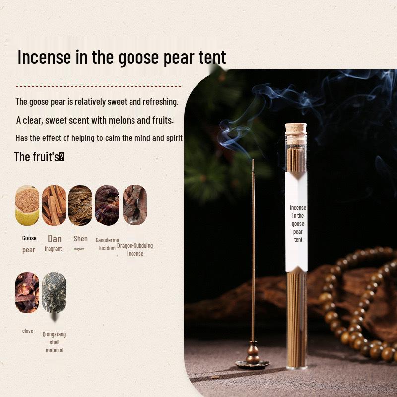 Cream Ceramic Incense Holder for Home, Tea Room, Agarwood, Sandalwood, High-End Design Incense Burner.