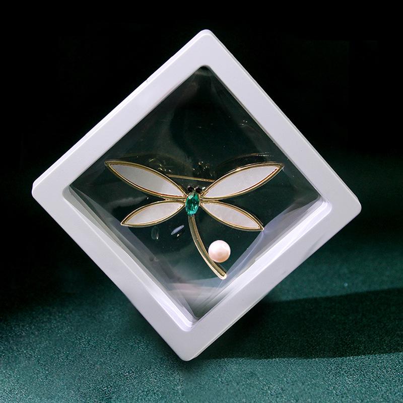 Exquisite Pearl Scarf Buckle: Rhinestone Butterfly Brooch & Bow