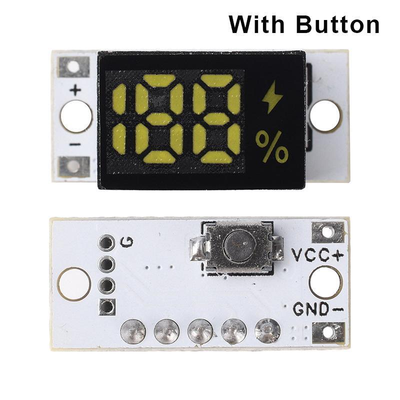 Miniature Battery Level Indicator for 1S 2S 3S 4S Lithium Batteries Accurate for Hobby Projects