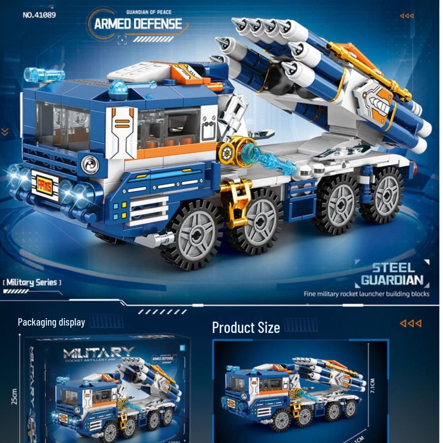 Super Fusion Aircraft Carrier Cruiser Building Blocks - Toy Set for Boys