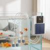 Super leise Solar-Sauerstoffpumpe Wasserdicht Aquarium Luftpumpe Fischerei Sauerstoffpumpe Lebendfisch-Belüfter