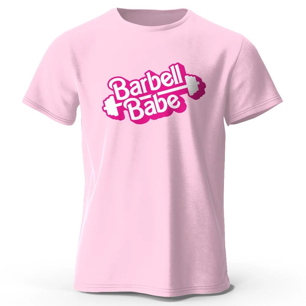 Women Unisexs Pink Gym Printed TShirt Funny Graphic Tees for Unisex Women Summer Tops for Unisex Women Summer Tops