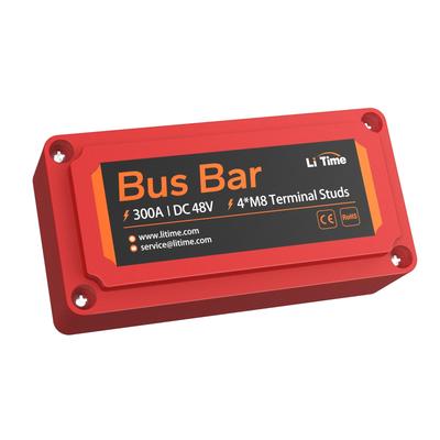 LiTime 300A Sběrnicový svorkovnicový blok DC -48V Vysoká zátěž Vysoké napětí Vysoký proud Distribuce