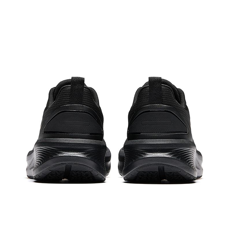 Anta Textile, Synthetic Leather Low Top Training Shoes Men's Basic Black 112547718-1