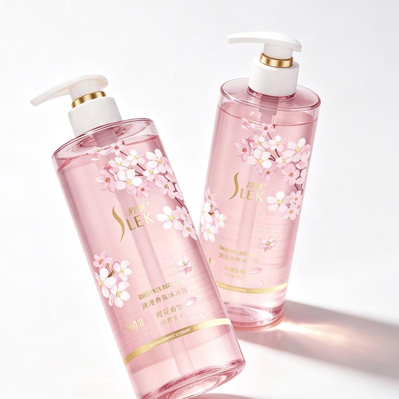 SLEK Cherry Blossom Moisturizing Shower Gel