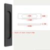 Punch Free Furniture Self-adhesive Wardrobe Pulls Auxiliary Knobs Glass Window Sliding Door Handle
