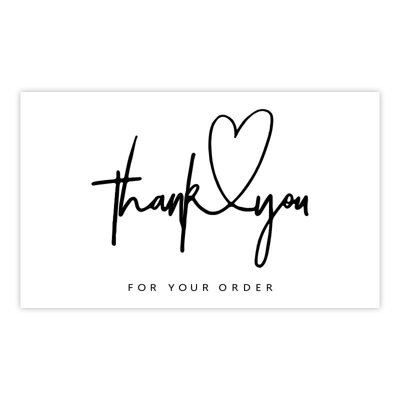 50 tk Kraftpaberist Tänukaarti | Tühjad Tervitus- ja Postkaardid | Täiuslikud Käsitsi Kirjutatud Sõnumite ja Kaunistuste jaoks