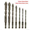 4-Blade Saw Tooth Eccentric Drill Bit for Wood/Metal/Concrete,High-Speed Steel,Heat-Resistant,Professional Rotary Tool Accessory