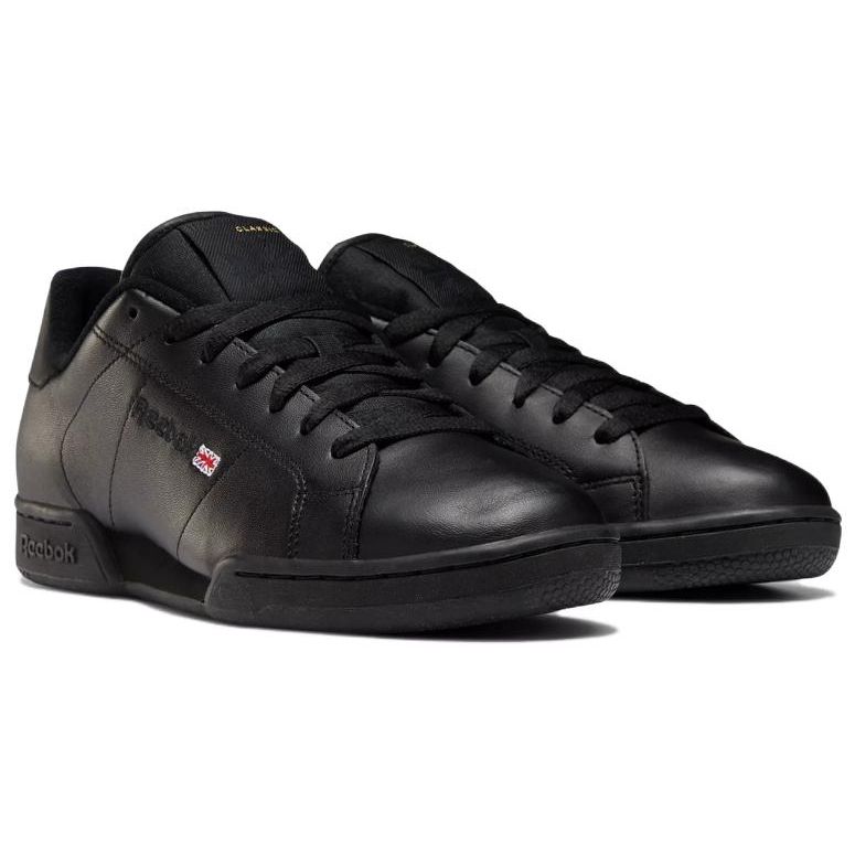 Reebok NPC II Pohodlné Všestranné Odolné Nízké Tenisky Pánské Tenisky Černé 100000119