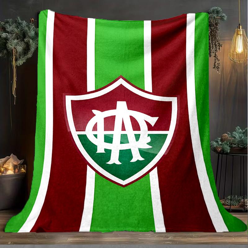 1PC América Futebol Club Printed Soft Flannel Blanket Throw for Adult Bedroom Living Room Sofa Camping Travel Fan gifts Christmas Gifts