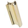 Guitar Slide Bar Stick Picks Stainless Steel Metal Antirust Solid Instrument Accessories(Gold )