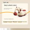 Multifunctional Baby Rocking Horse & Peanut Car with Silent Wheels and Anti-Rollover Design