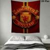 Man Utd G Wall Hanging Printed Fabric Blanket Decorative Tapestries for Bedroom Living Room Home Decor