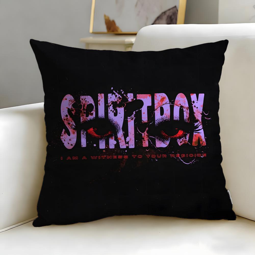 Beliebte Band Spiritbox Kissenbezug Weich Leicht zu waschen Kissenhülle Vielseitig für Sofa Bett Reise und Büro