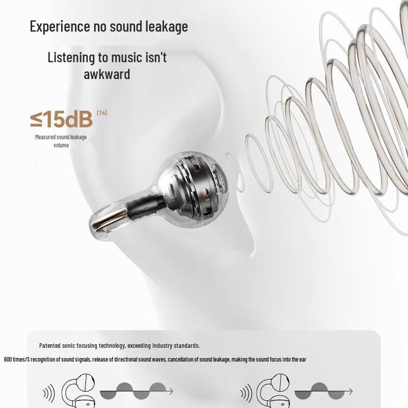 Sainos S6S Pro AI Bluetooth Ear-Clip Sports Headphones