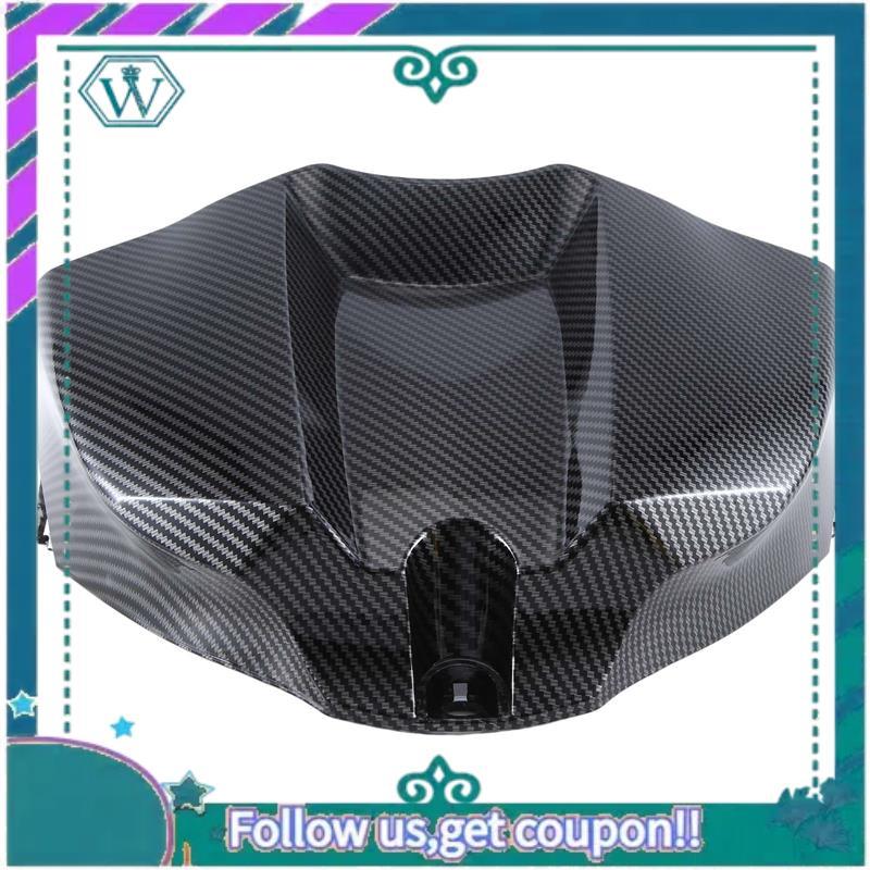 AA92-1 PCS Motorcycle Gas Tank Front Cover Air Box Guard Fairing Cowl Carbon Fiber Pattern ABS For YZF R1 2009-2014