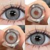 1Pair Korean Lenses Color Contact Lenses For Eyes Borwn Eyes Makeup Beauty Blue Eye Contacts Gray Pupil… More