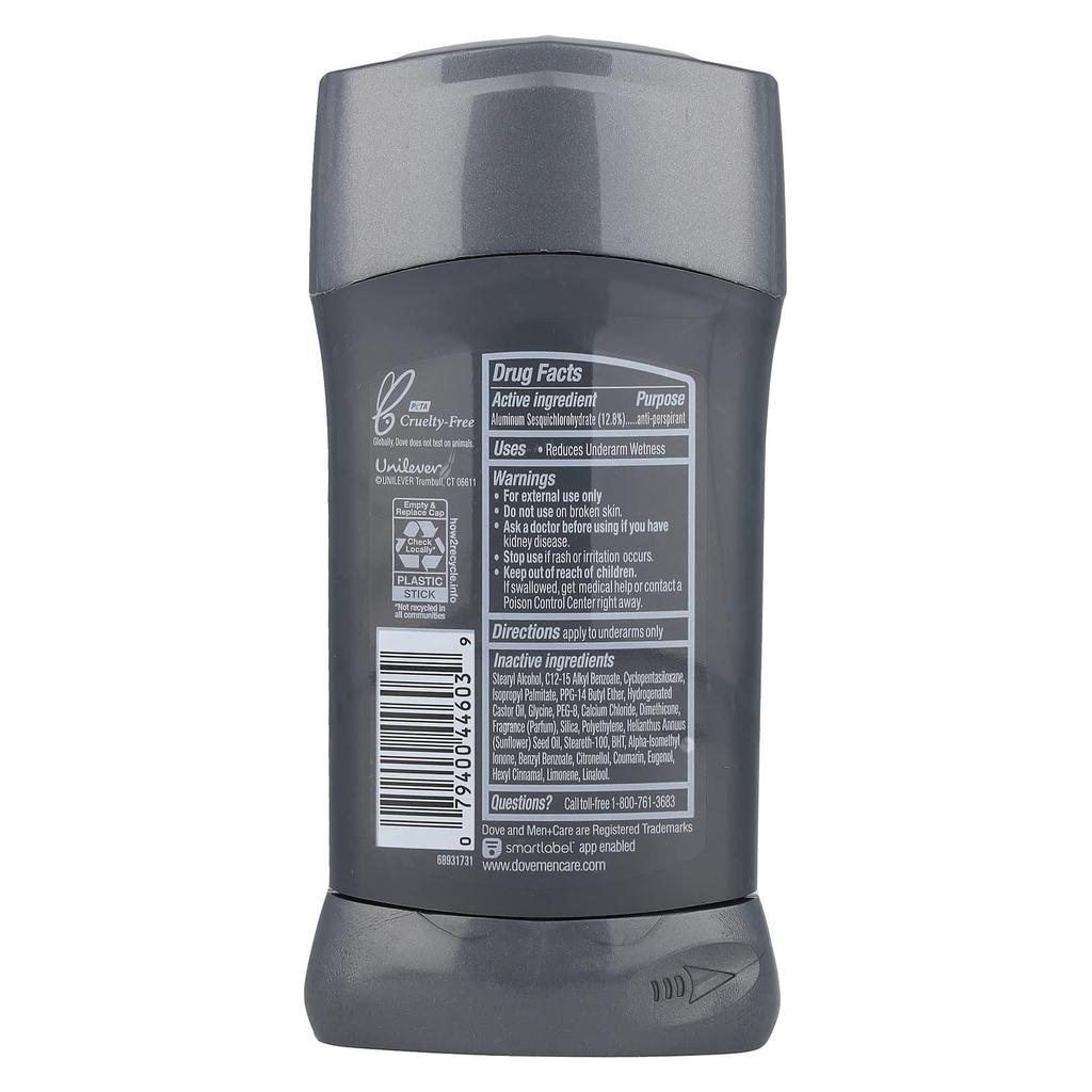 Men +Care, Antiperspirant Deodorant, Sensitive Shield, 76G(2.7Oz)