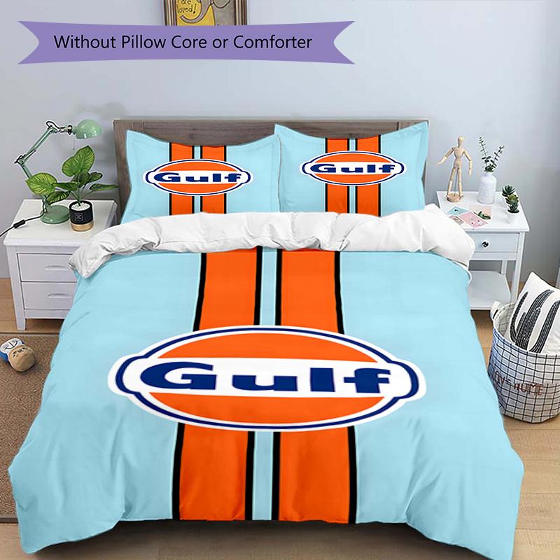 3pcs Football Team (9) Design Cover Set - HD Printed Bedding with 1 Cover and 2 Pillowcases - Perfect for Home and Dorm Decor