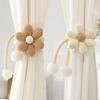1Pc/2Pcs Adjustable Flower Curtain Tieback Beautifully Curtains Tie Rope  Children's Room