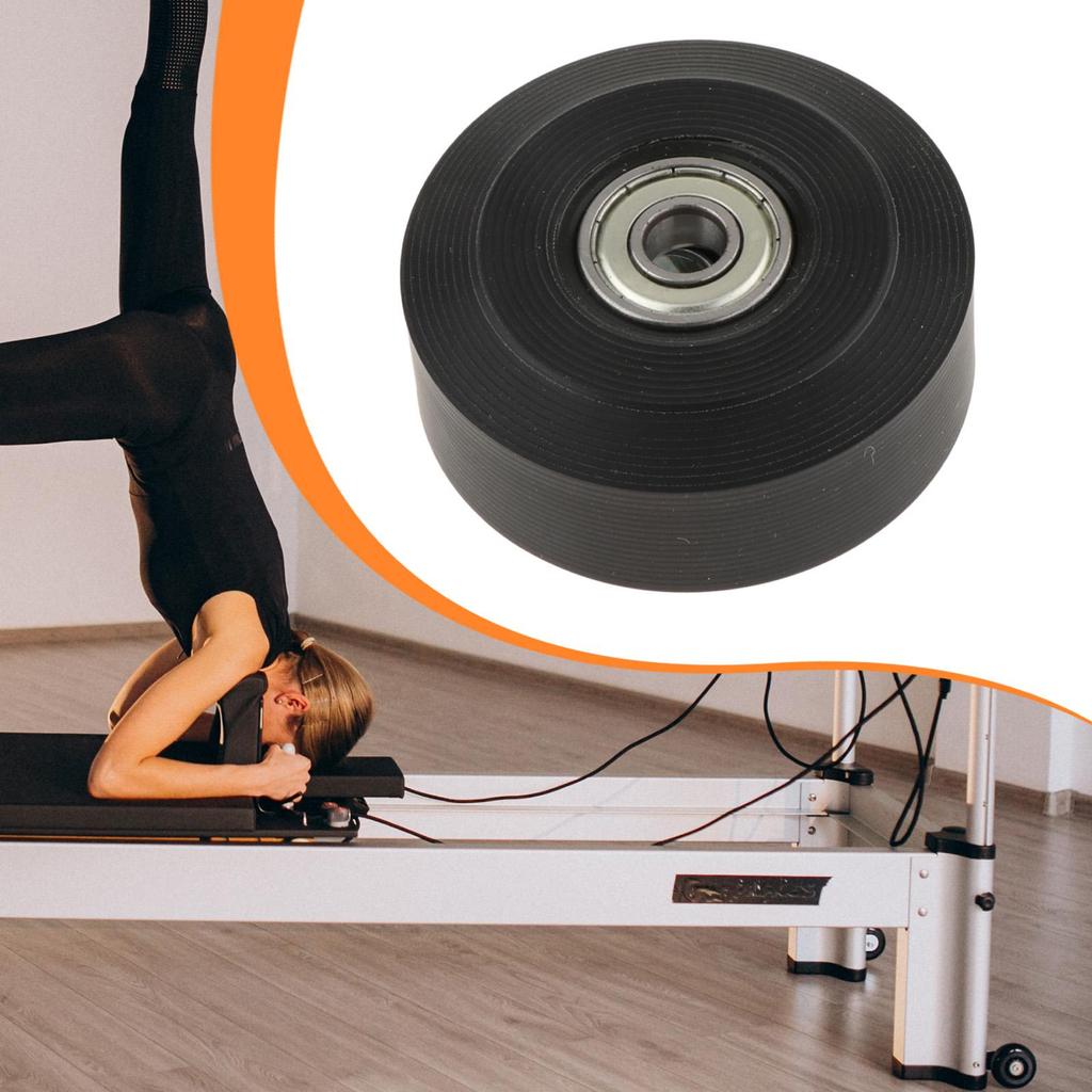 Pilates Reformer Wheel Replacement Roller Fitness Equipment Accessories Smooth Bearing Spare