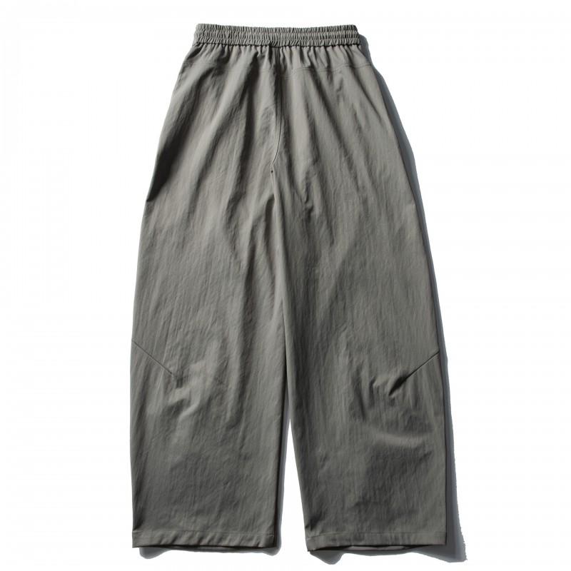 Unisex Relaxed Fit Cargo Pants With Pleated Detail Japanese Retro Style Lightweight Breathable Trousers Fall Outdoor