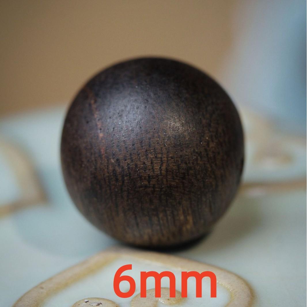 Брунейский браслет из круглых бусин агарового дерева (9 бусин) для самостоятельного изготовления буддийских аксессуаров