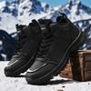 Winter Men's High-top Thick-soled Snow Boots Large-size Casual Sports Men's Shoes Piled and Thickened Warm Cotton Shoes