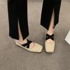 French Retro New Chinese Single Shoes with Skirt Mary Jane Shoes Ballet Shoes Spring and Summer Soft-soled Women's Shoes Flat Shoes