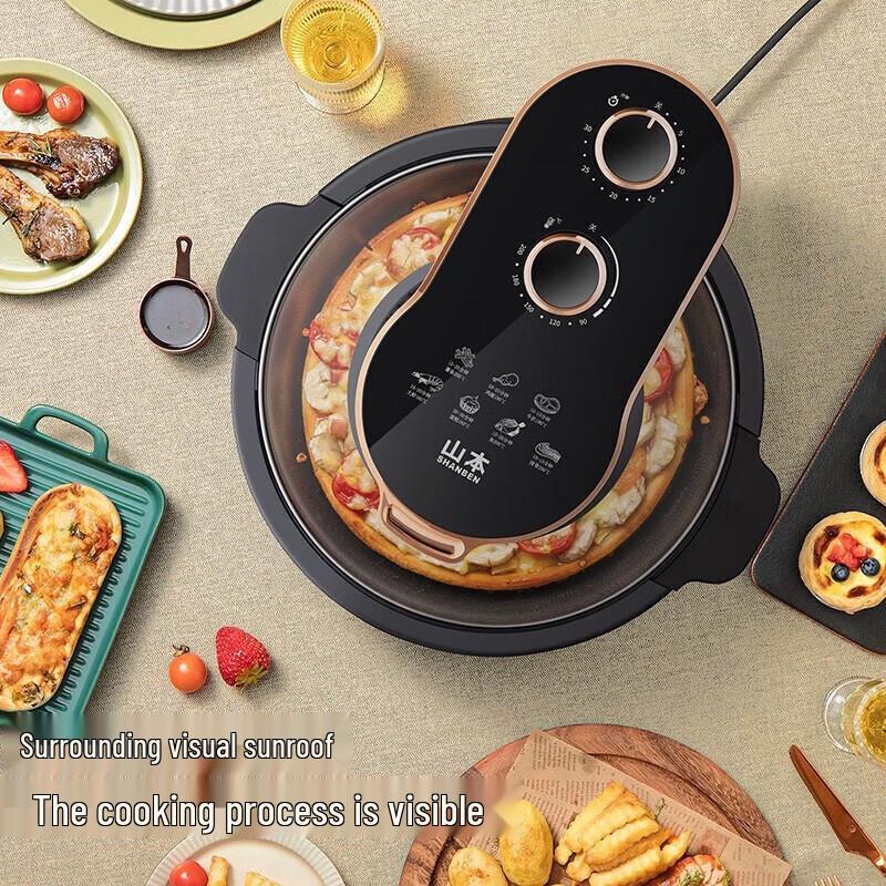 Yamamoto 5L Large Capacity Smart Air Fryer CN plug (adapter included)