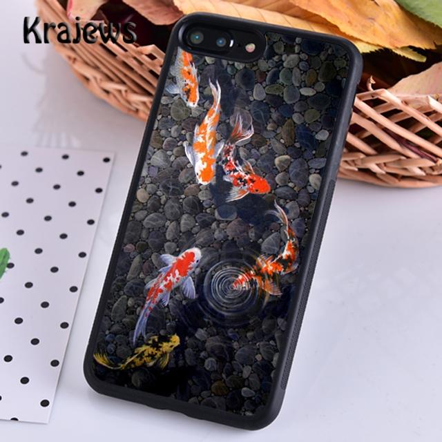KOI CARP FISH For iPhone 17 Air 16 Phone Case Cover 15 14 plus 12 13 pro max coque Shell Fundas