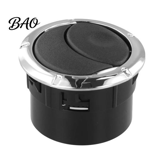 Duster Air Vent Replacement Conditioning Outlet, Double Blade Adjustable Vents with Chrome Trim, Car Interior Durable for Renault Vauxhall Opel Outlet