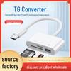 Universal All-in-One OTG Card Reader: SD/TF, Camera U Disk & Type-C Multi-Function Converter