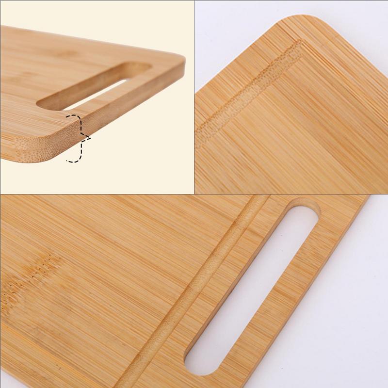 Bamboo Cutting Boards for Kitchen Household Thickened Double Sided Food Grade Portable Fruit Meat Chopping Kneading Dough Board